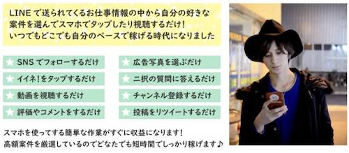 取り扱っているスマホビジネスが不明瞭?