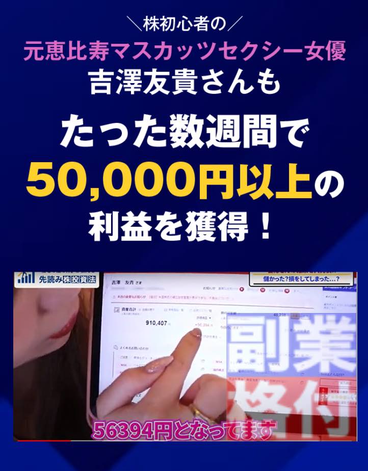 藤本誠之の先読み投資法の実績